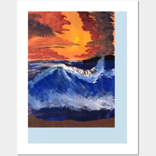 Crashing Waves Posters and Art